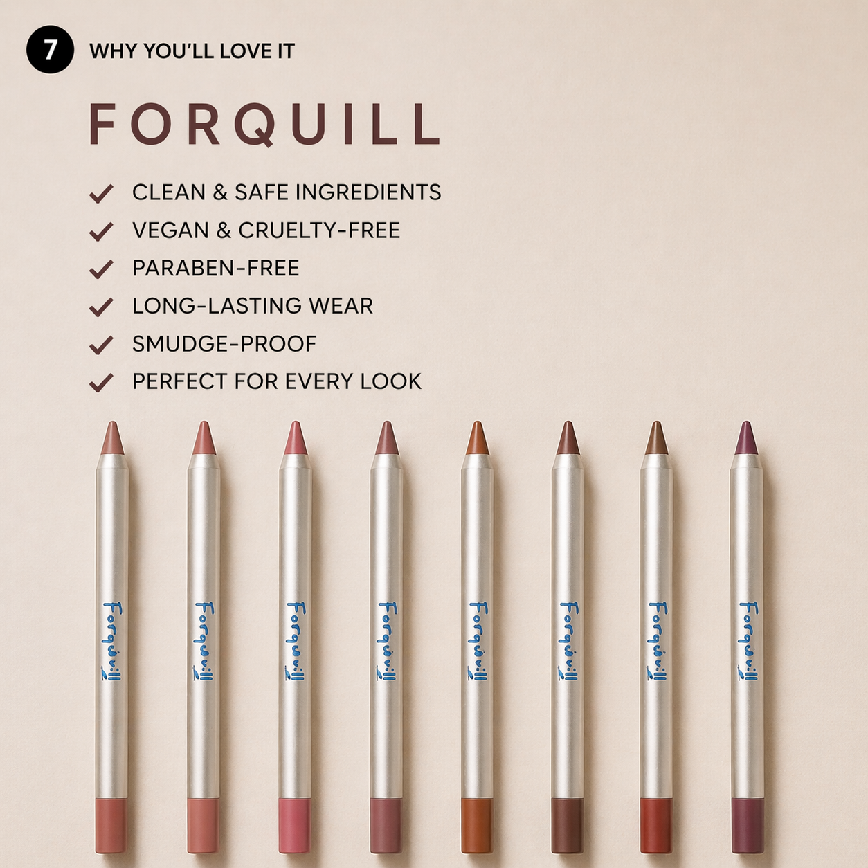 Vegan Smooth Glide Lip Liner